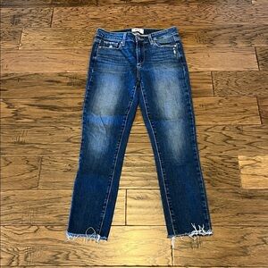 Paige Denim Kylie Crop Mid Rise Size 28